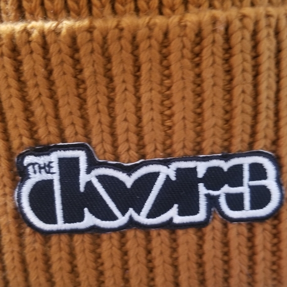 "The Doors" Custom Patched Beanie Unisex One Size - Picture 3 of 4